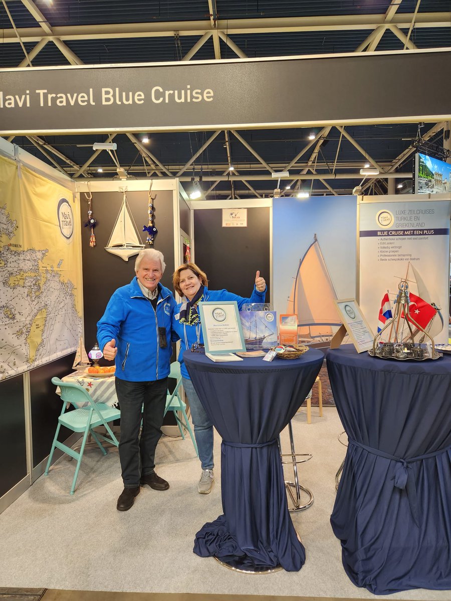 Guldenirmak's tweet photo. Meet us today at the holiday fair in Utrecht (the Netherlands)! MAVI Travel/ Güldeniz Sailing Cruises in Hal Eight https://t.co/QfENlihP8P