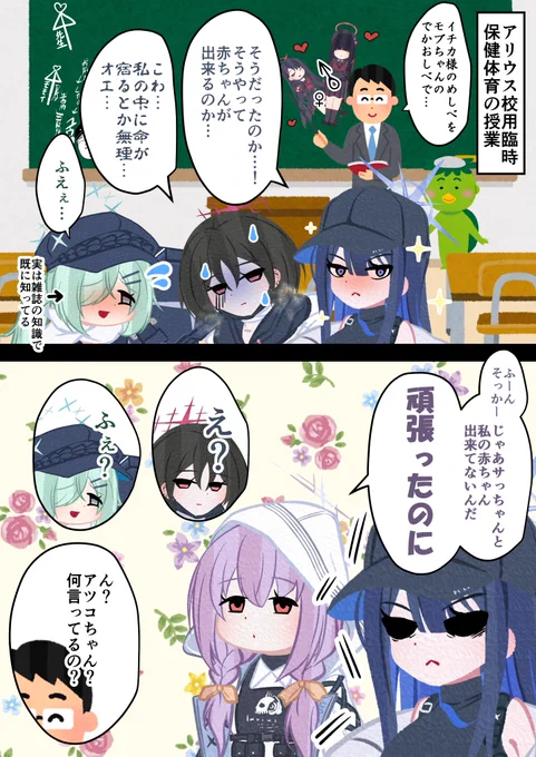 #Fランキヴォトス 肉食系姫(サオアツ)