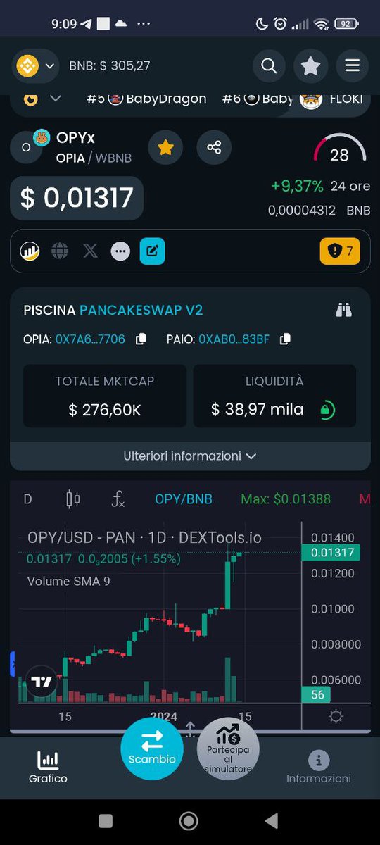 OPYx_DAO's tweet photo. 👀👀Very bullish daily chart 🔼🔼🔼🔼🔼🔼🔼🔼🔼🔥🔥🔥🔥🔥🔥🔥🔥🔥🔥🔥🔥🔝🔝🔝🔝🔝🔝🔝🔝🔝🔝🔝🔝🔝💵💵💵💵💵💵💵💵💵💵💵

💥💥BIG NEWS INCOMING💥💥

 @coingecko @dextrade_

#OPYx #CryptoDAO #Presale #OpportunityCrypto #Blockchain #NFT #Investment #Ecosystem #BlockchainTechnology #Staking #CryptoNews #CryptoProjects #Cryptocurrency #EconomicPower #BullMarket #BearMarket #CryptoCommunity #CryptoAssets #KYC #Audit #CryptoTeam #Partnership #CMC #CoinGecko #TaskGame #CryptoToken