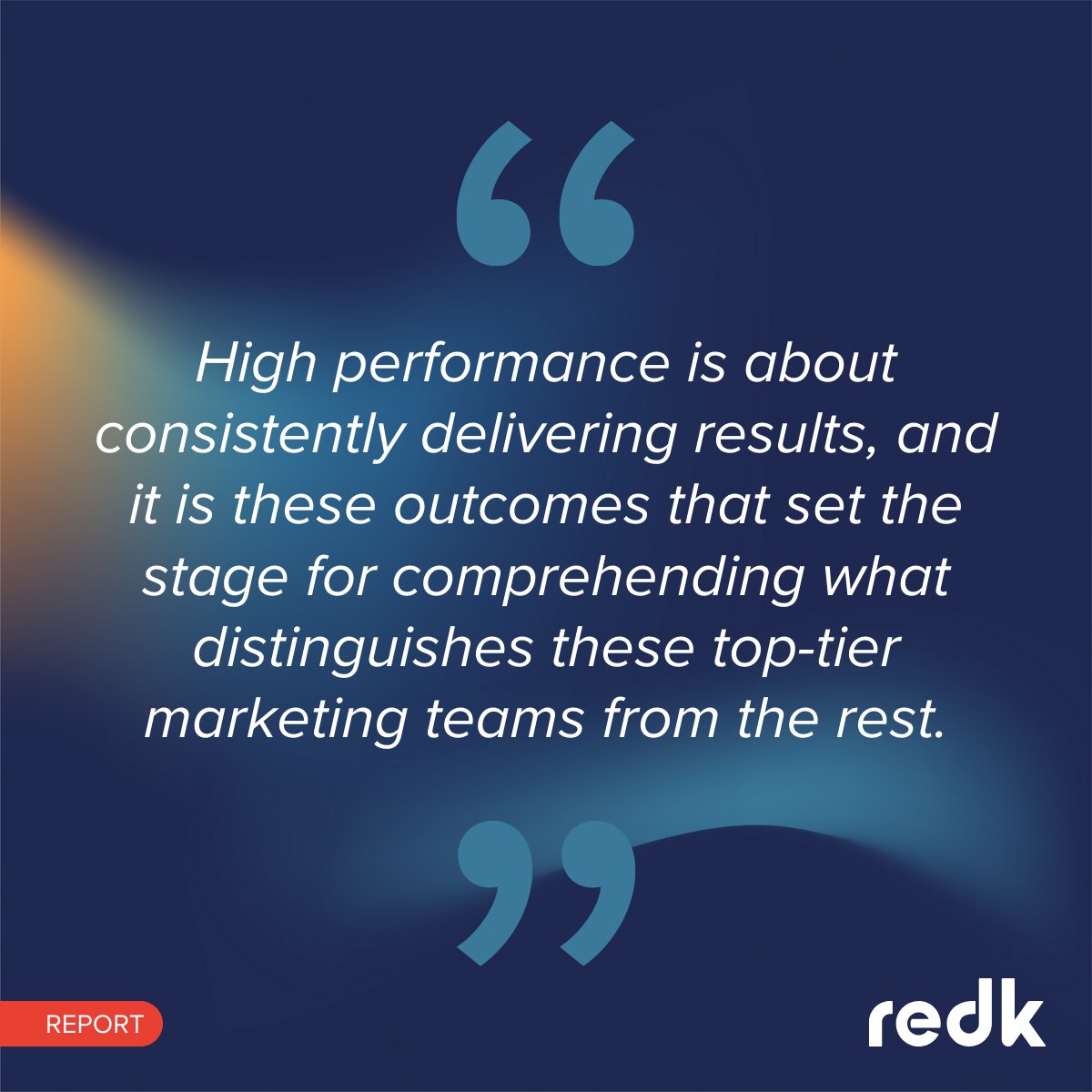 redk_uk's tweet image. Have you read our report on high performance marketing teams?

We dive into the strategy behind high-performing teams and how they achieve over 70% of their goals.

Read here: okt.to/70CRez

#highperformingteam #highperformance #HighPerformanceTeams