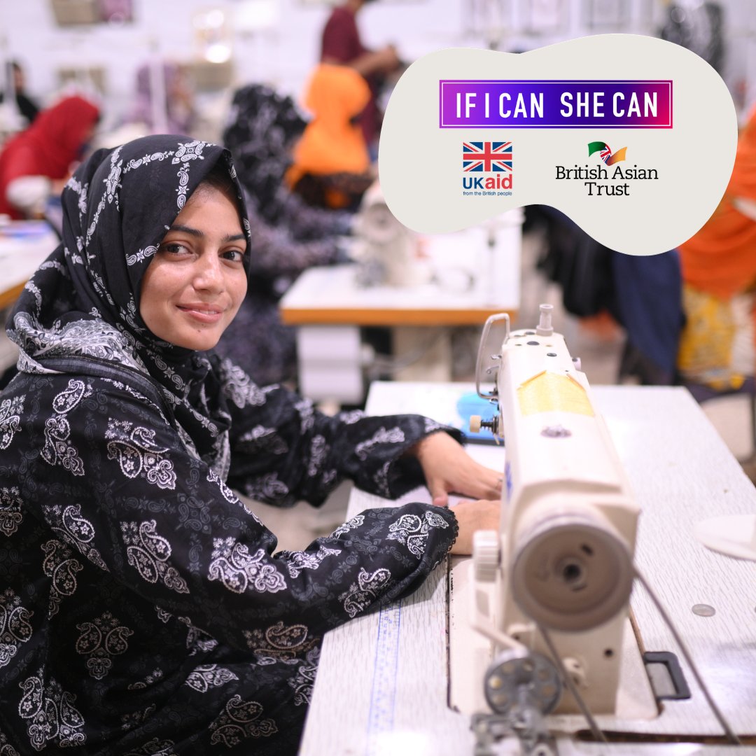 Our #DrivingWomensEconomicEmpowerment programme, supported by the @fcdogovuk 's #UKAidMatch programme, empowers women in rural and urban communities in #Pakistan. 

By providing skills, market access, and financial knowledge, we've supported 4,000+ women.

#IfICanSheCan