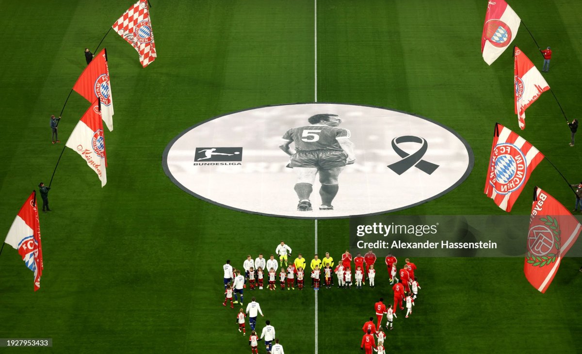 hassensteinalex's tweet photo. FÜR FRANZ !
.
Images of the Bundesliga match FC Bayern München and TSG Hoffenheim at Allianz Arena on January 12, 2024 in Munich, Germany.
.
Photos by Alexander Hassenstein / Getty Images
#FCBayernMunich #FCBayern #MiaSanMia #packmas #RIPFranz #FranzBeckenbauer #dankeFranz https://t.co/LJlf4BgqWf