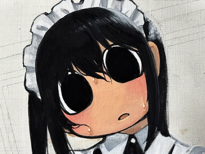 試行錯誤しながら描いてる…