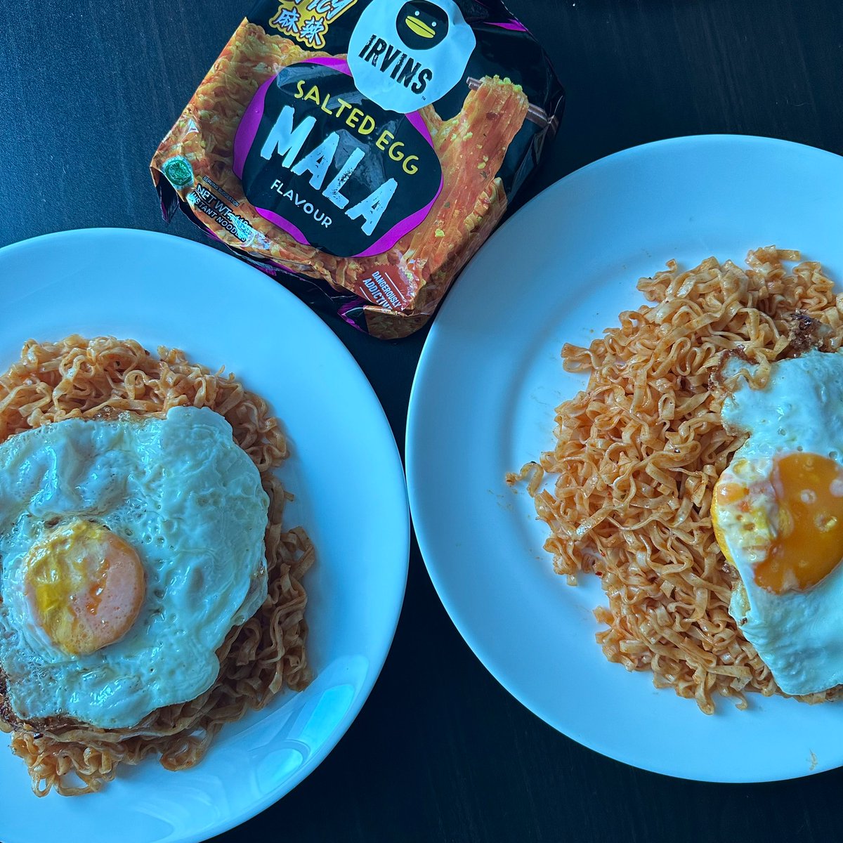 byndhome's tweet photo. A review no one asked for:

Husband I makan dua pinggan.
I masak 3 bungkus and it’s a lot.

Repeat? Yes and will buy the red one too! 😋 https://t.co/KvrJWxd024