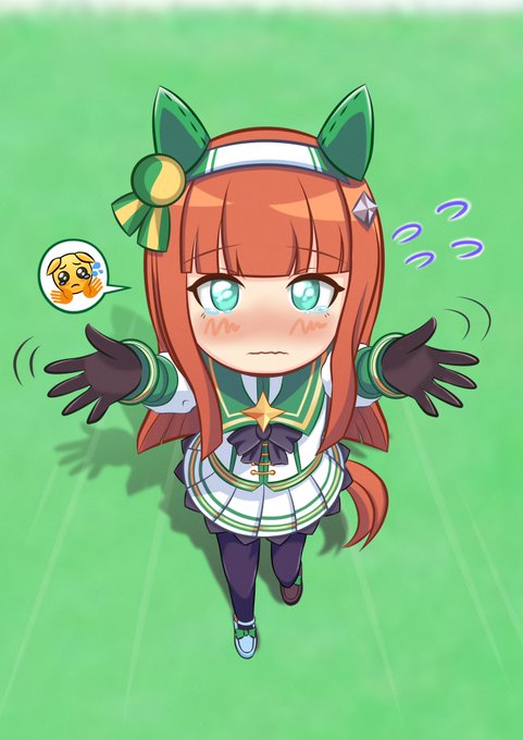 だこちて  #みんなでデフォルメ絵をあげて幸せな気分になろう #ウマ娘