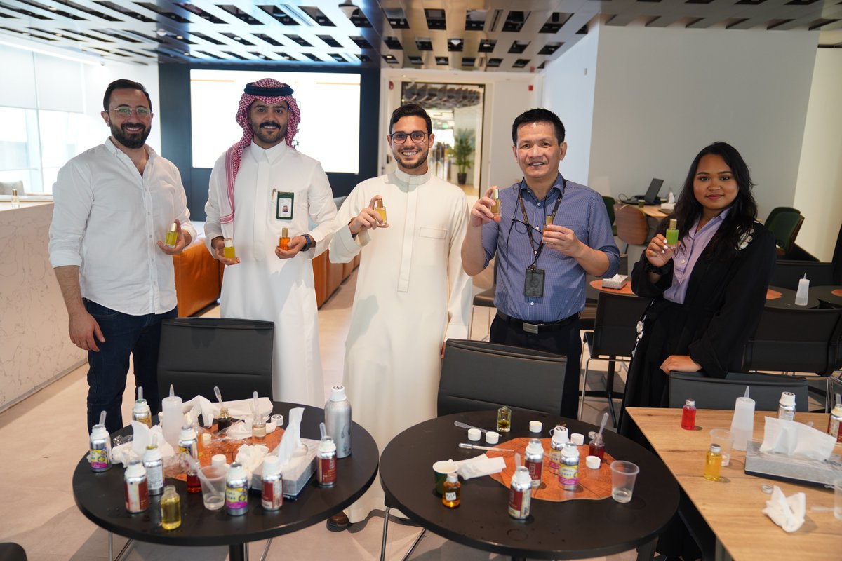 ViaVii (@viaviitravel) on Twitter photo โจFrom our #CommunityBuilding activity at the <a href="/PIF_en/">Public Investment Fund</a> Cobuilder offices.
Our amazing curator expertly curated a "Perfume Making Experience" ๐ธ showcasing the residents the different local fragrances and how to design their own perfume.
#PIF #ViaViiExperiences #KSA โจFrom our #CommunityBuilding activity at the <a href="/PIF_en/">Public Investment Fund</a> Cobuilder offices.
Our amazing curator expertly curated a "Perfume Making Experience" ๐ธ showcasing the residents the different local fragrances and how to design their own perfume.
#PIF #ViaViiExperiences #KSA