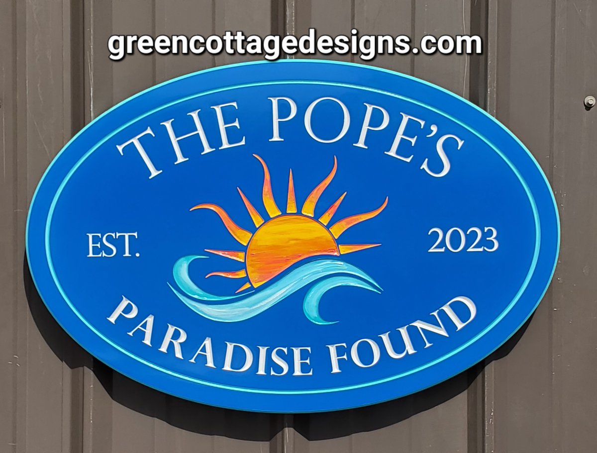 cottage_green's tweet photo. πΉππππ βπ π¦π€π πππππ€ ππͺ ππ£πππππ π₯π₯ππππππ€ππππ€.ππ π ππππππππ πππππ! #beachhousesign #beachsign #sunsign #sunshinesign #pvcsign #ParadiseFound https://t.co/0kupxqYWF5