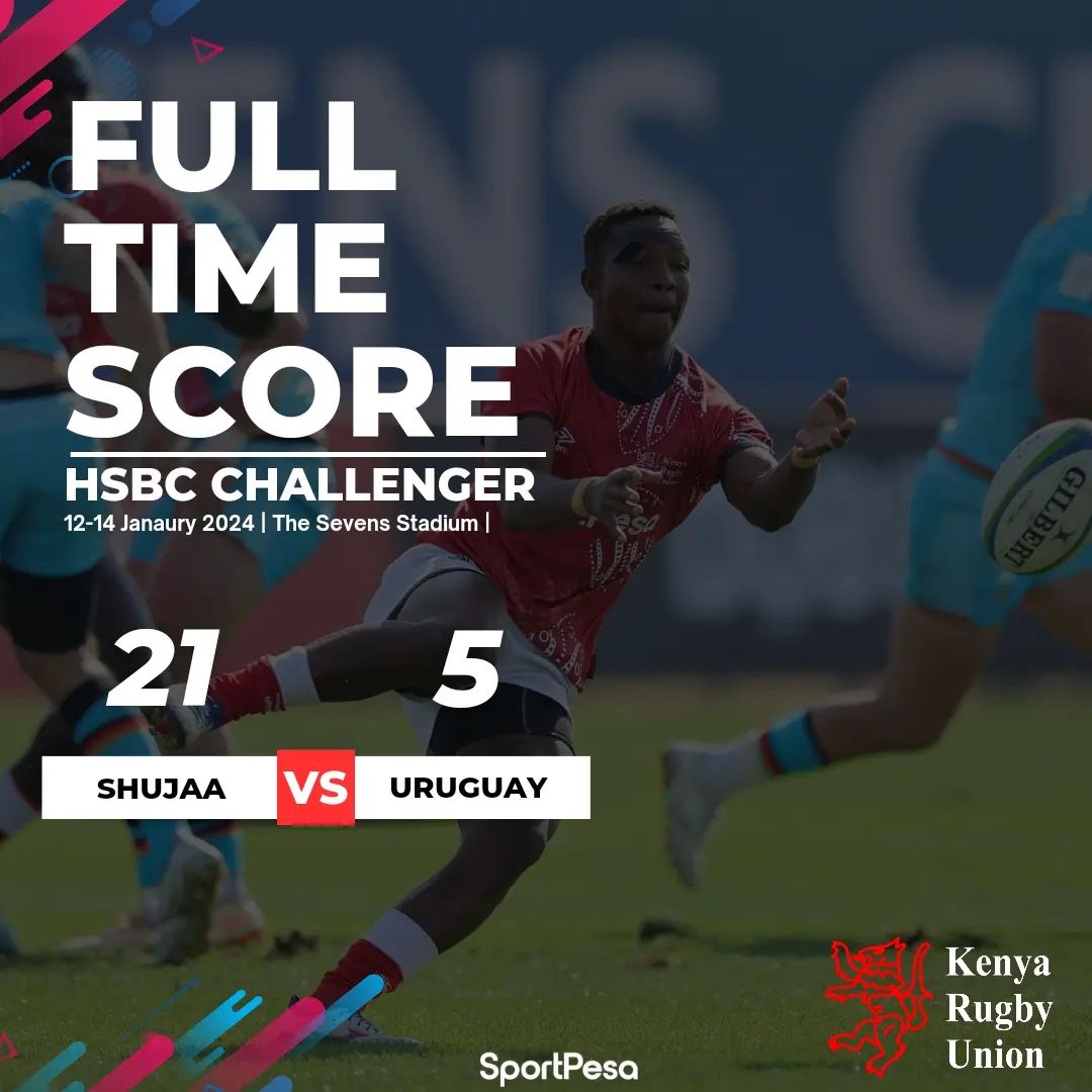 Shujaa7s are through to the final at the 7s Challenger series in Dubai. #RadullKE #Shujaa7s