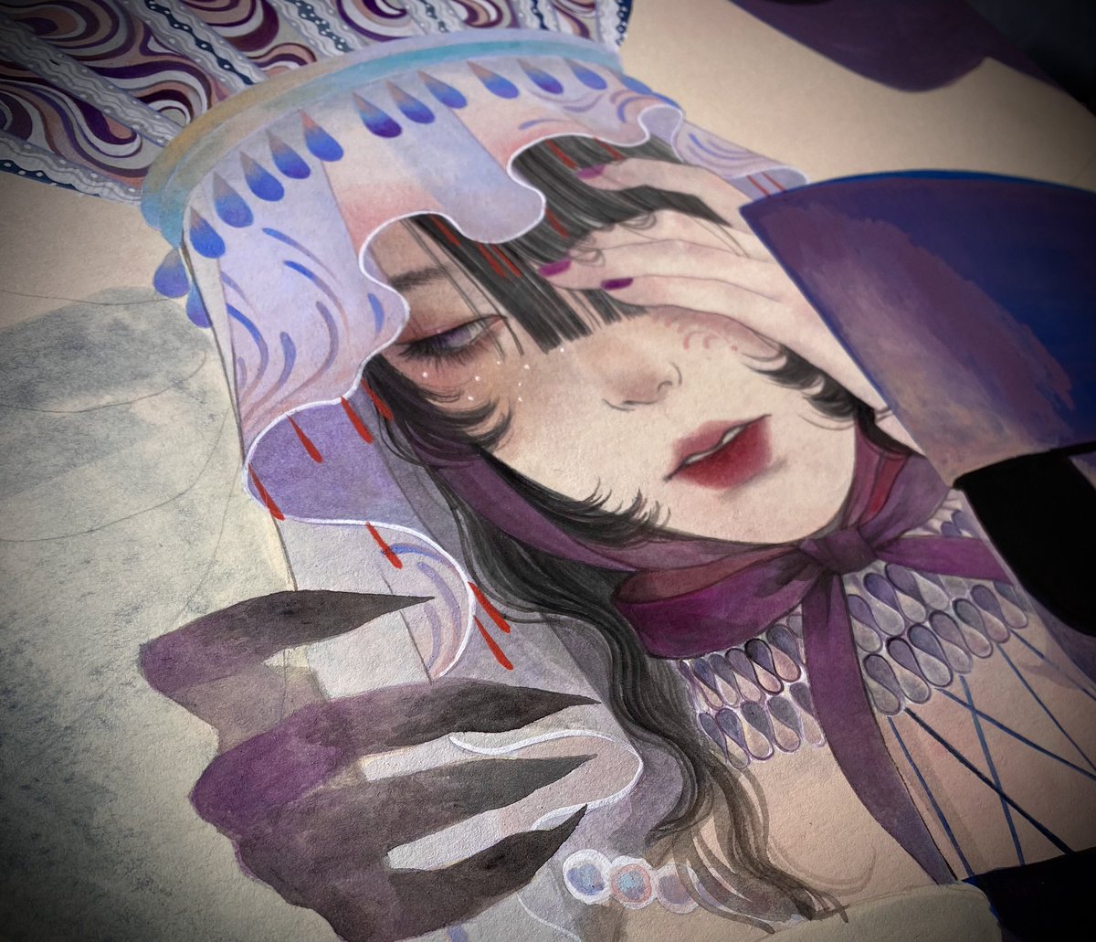 「」|中島華映のイラスト