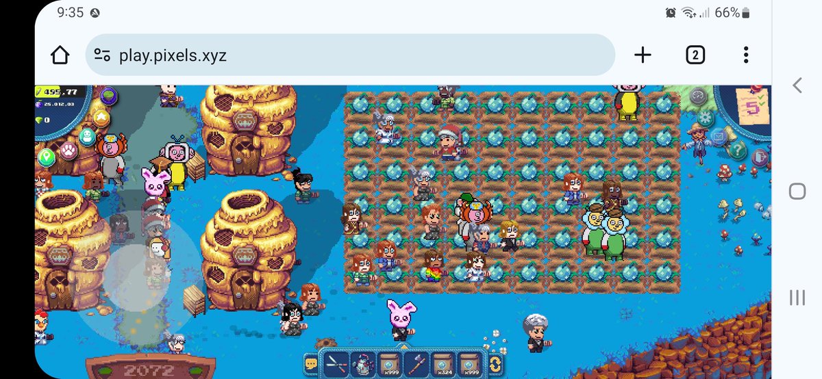 PersefoneVr's tweet photo. @CropCraftClub @pixels_online https://t.co/i2KBJpwDtp