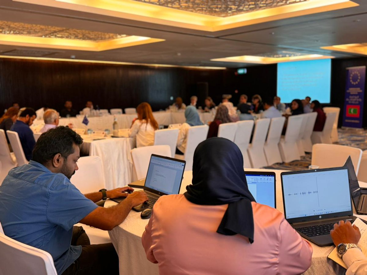 At the end of its mission, #EUEOMMaldives2023 convened a roundtable w/ electoral stakeholder to discuss the 20 recommendations from the final report, their possible implementation, &amp; perspectives on how to improve elections in the future and further strengthen democracy in the 🇲🇻