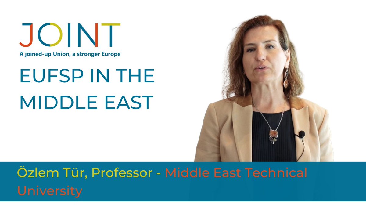 📽️ What challenges does Syria's complex situation pose for the EU? In this JOINT video, Prof. Özlem Tür discusses them with a focus on migration and the role of sanctions.👇 youtu.be/ODNSR0Vv8bg #Syria #EU #MiddleEast