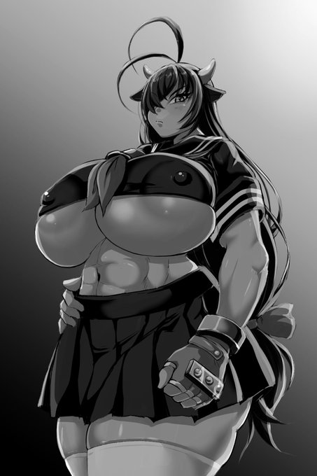 #モノクロにするとかっこいい選手権 
ホル香ねーちゃんはかっこいいんだo(`ω')o 