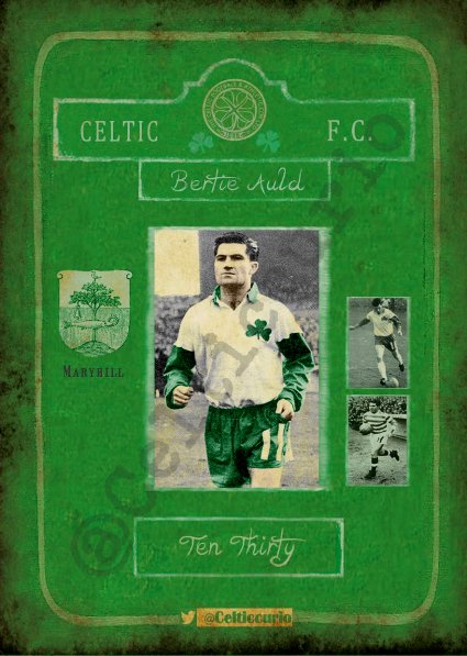 🗓️ 14-1-65 Bertie Auld re-joins Celtic Football Club for a second time ✍️🏼 ☘️