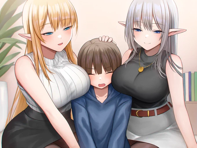 エルフのおっぱいサンド 