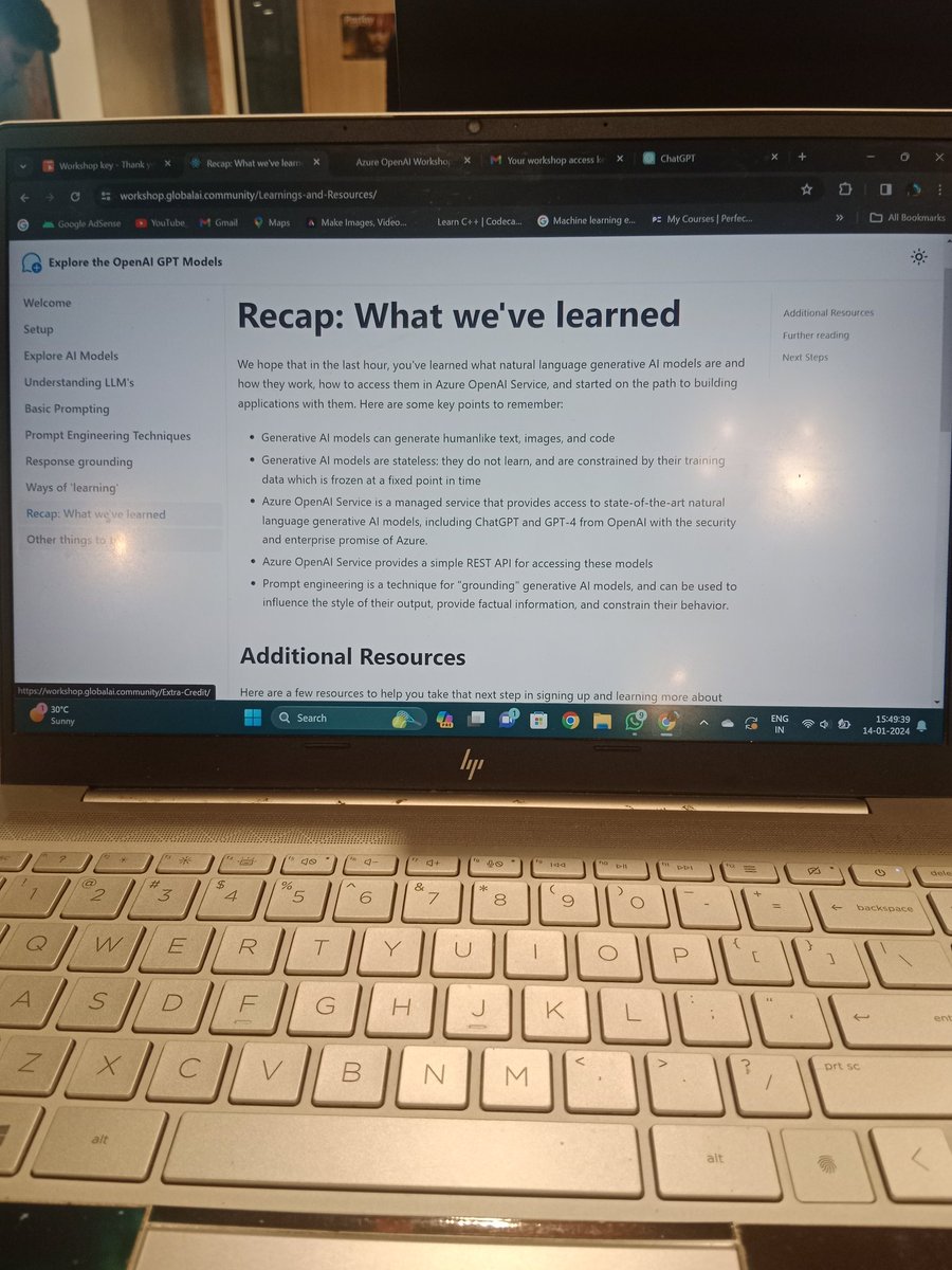 rocksta_r7's tweet photo. Diving into the intricacies of generativeAI models: significance of systemmessages, user prompts, and the temperature parameter in the realm of natural language generation. Azure OpenAI Service to fine-tuneoutputs, craft tailoredinteraction @hackmum @UniCourtInc @AugustineCorrea https://t.co/5Y3RWyHAgX