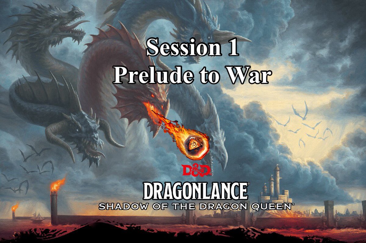 DiceInAnger's tweet photo. It begins…. Dragonlance: Shadow of the Dragon Queen. Campaign 2. Session 1. Prelude to War.
https://t.co/w2fV6gENlJ

#dnd #dnd5e #dungeonsanddragons #dragonlance #diceinanger #shadowofthedragonqueen #dndbeyond #maptool https://t.co/vIB4ZlcM0z