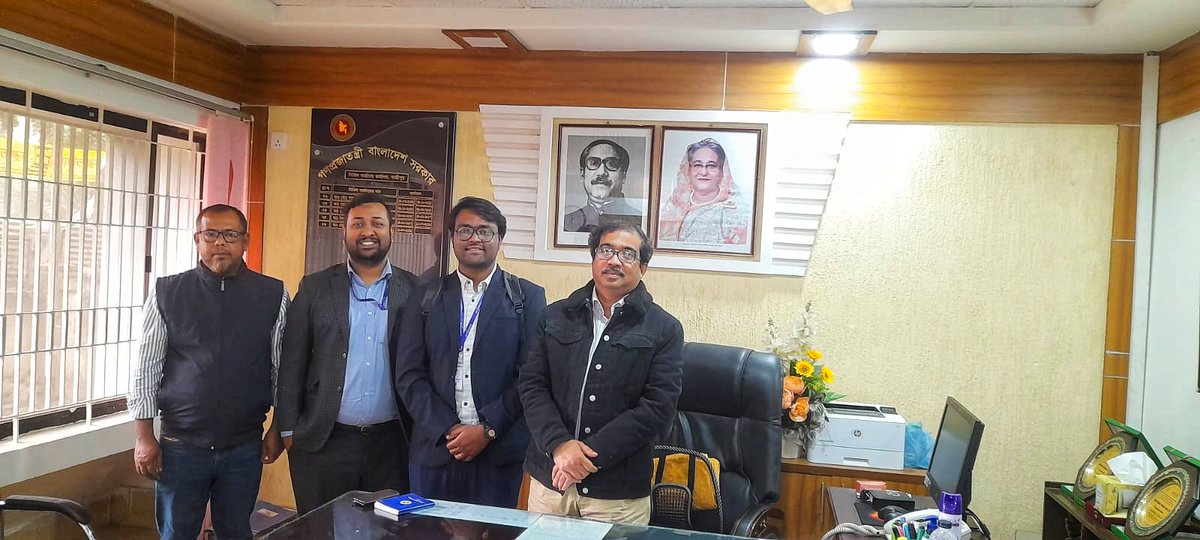 #Quit4TB Trial team had a fruitful meeting with the #Civil_Surgeon of Gazipur,the #Director of Shaheed Tajuddin Ahmad Medical College Hospital & the Kapasia #Upazila_Health_and_Family_Planning_Officer @RESPIREGlobal @Kamsid66 @UniOfYork @NIHRresearch @EdinburghUni @EdinUniUsher