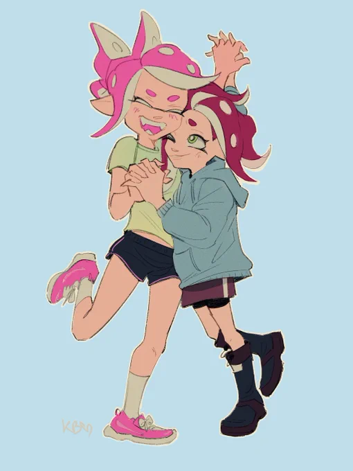 commission for my buddy phi!!! #splatoon