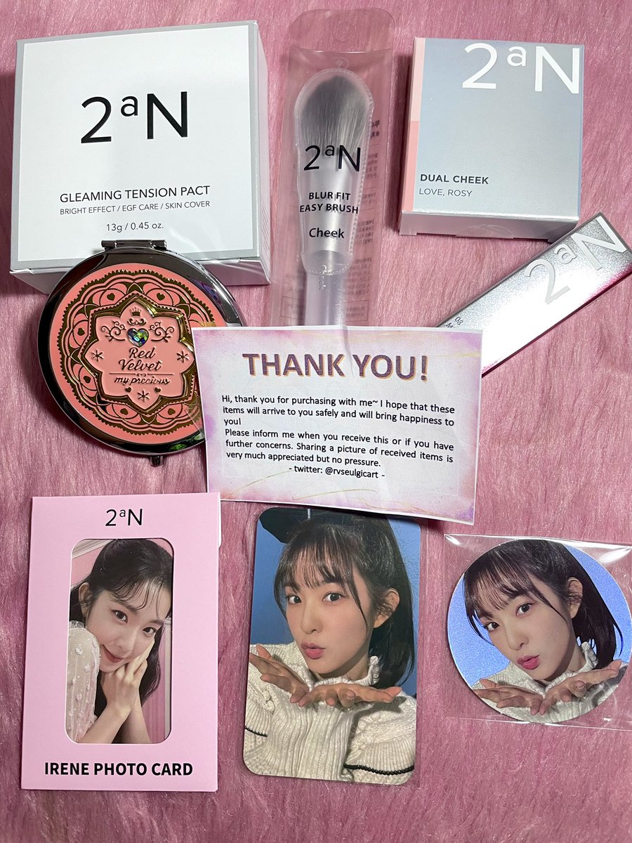 taengmeez's tweet photo. happy mail 💞

my first transaction with @rvseulgicart and was not disappointed ! very accommodating and the items arrived very safe~ til the next po 🫶 https://t.co/kM9msLKQhv