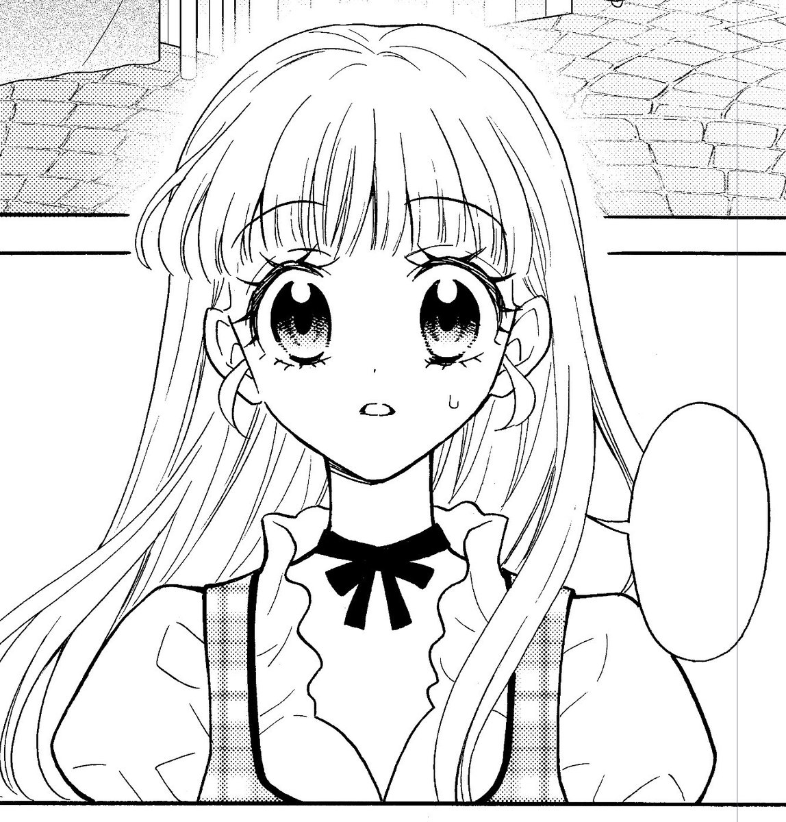 目の中をグラデにする作業がめっちゃ好き  #漫画