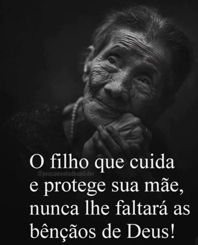 Sempre Cuidarei da minha MÃEZINHA...