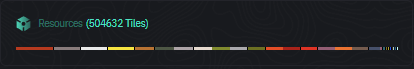 Today is the day where I have crossed the 500,000 resource tiles point. Whilst that doesn't mean I have 500,000 tiles, there are a lot of multi resource tiles but I made it this far! Thank you to all in the #Earth2 Community who submitted and supported resource claims