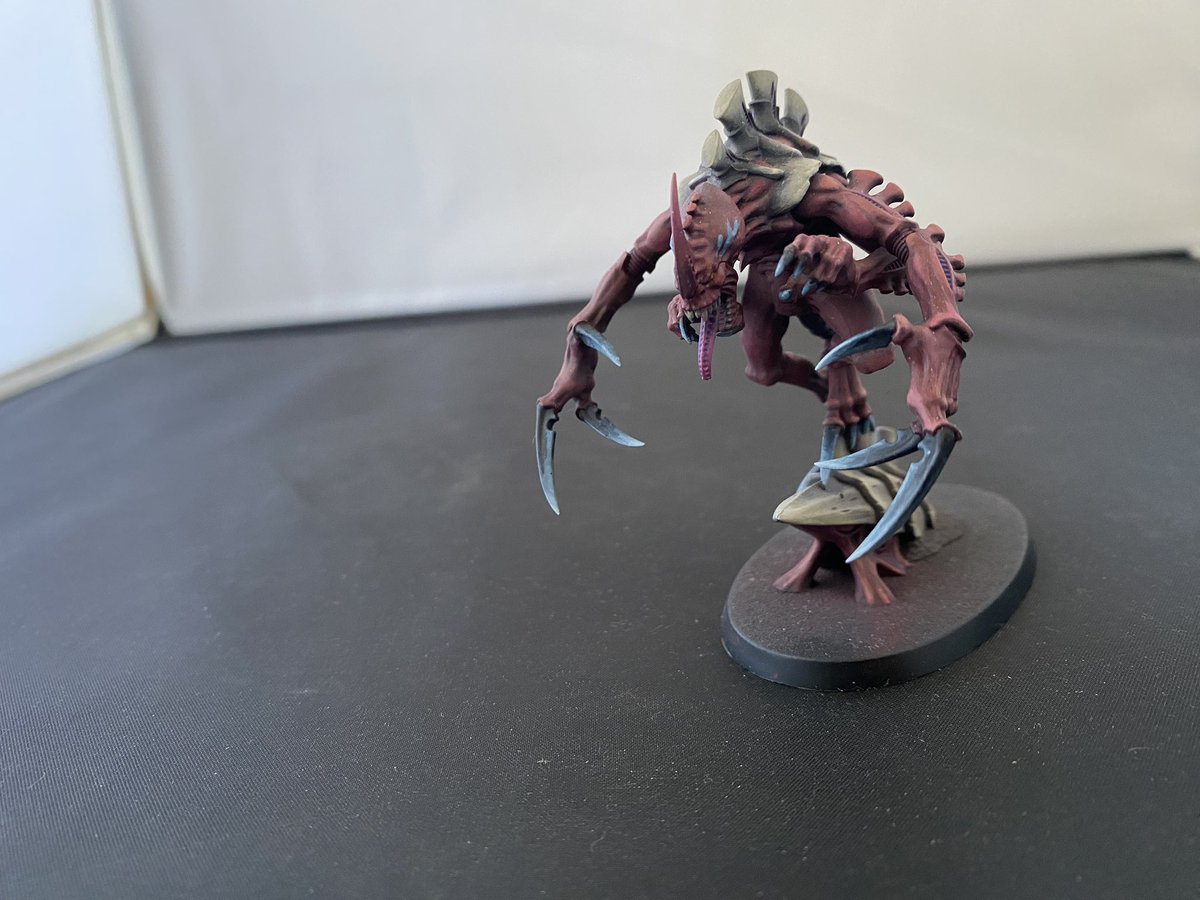 LikeOrks's tweet photo. 初ニッド♪
なかなか綺麗に塗れて満足です♪

#ウォーハンマー　#warhammer40k #WarhammerCommunity https://t.co/hykqAooTYJ