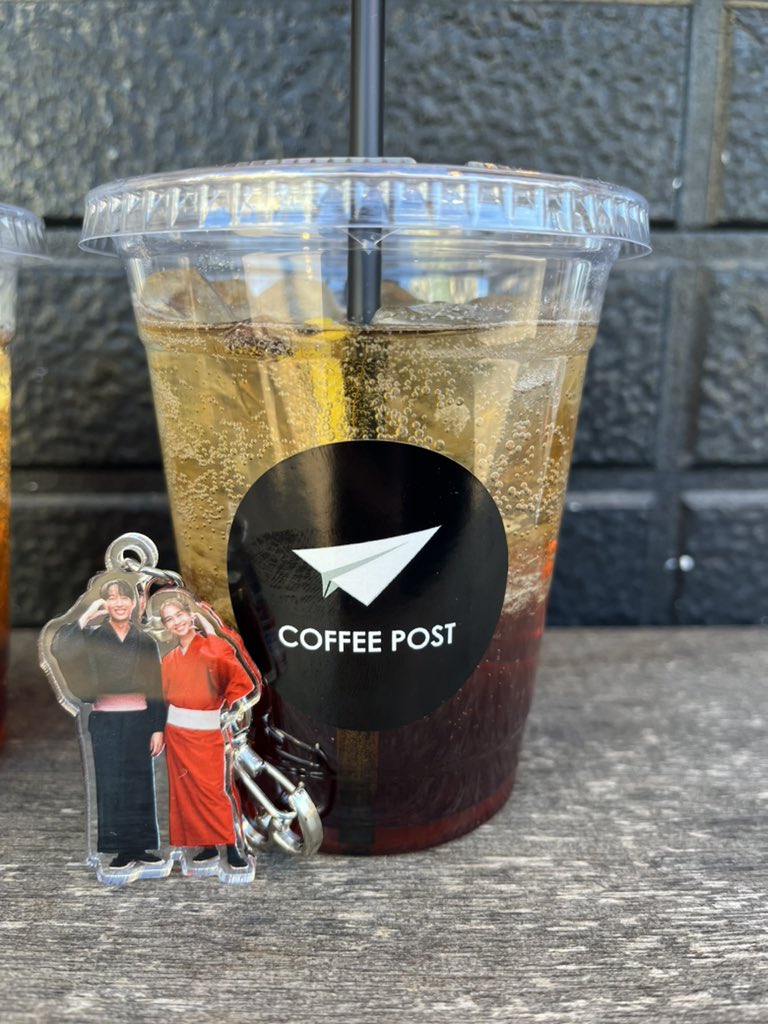 MORIE5566's tweet photo. 今日はスタバ脇にCOFFEE POSTさんいらっしゃらなくて残念🥲だったけど、本川越駅前の実店舗に行って無事に概念ゲット👍“コーヒーチェリーソーダ🍒”とゆう商品名でした✨甘くてスーパー美味😍

YouTube:Waga creative
#JudoFluke #Judo_tantachj
#เจ้าแก้มก้อน #fluke_natouch
#MakeaWishxJudoFlukeEp6 https://t.co/jnNNOkxx32
