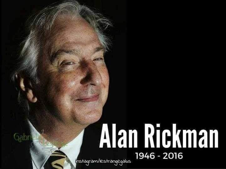 LestrangeGabs's tweet photo. Un día como hoy hace 8 años fallece Alan conocido como el profesor Severus Snape entre los Potterheads 

     Si la gente quiere saber quién soy, todo    está en el trabajo.     

        Alan Rickman 1956-2016 

                      Lumos Máxima https://t.co/k6Yjxg85hd