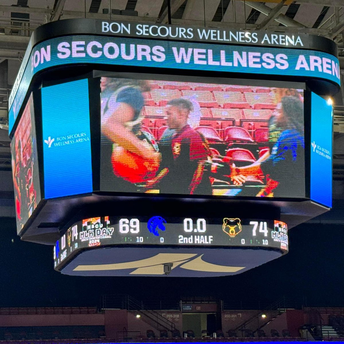 Clinton College MBB tweet media