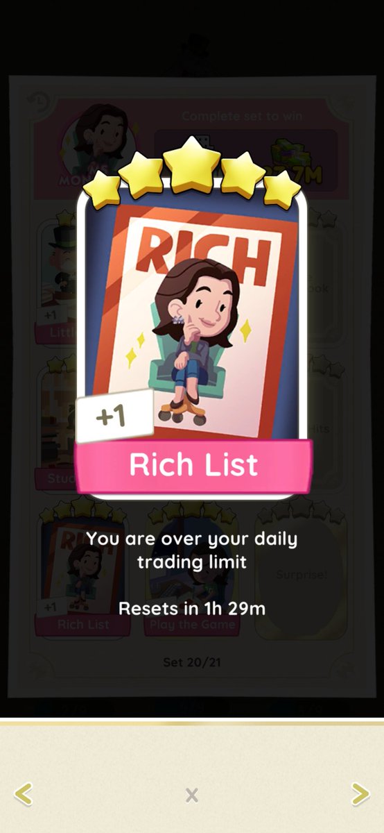 liaandreaaaa's tweet image. wts lfb monopoly go stickers

5⭐ (Ms Monopoly) - Php250 | $5
☆ Rich List

mop: gcash | paypal
#MonopolyGoTrade
#monopolysticker

dm if interested!!