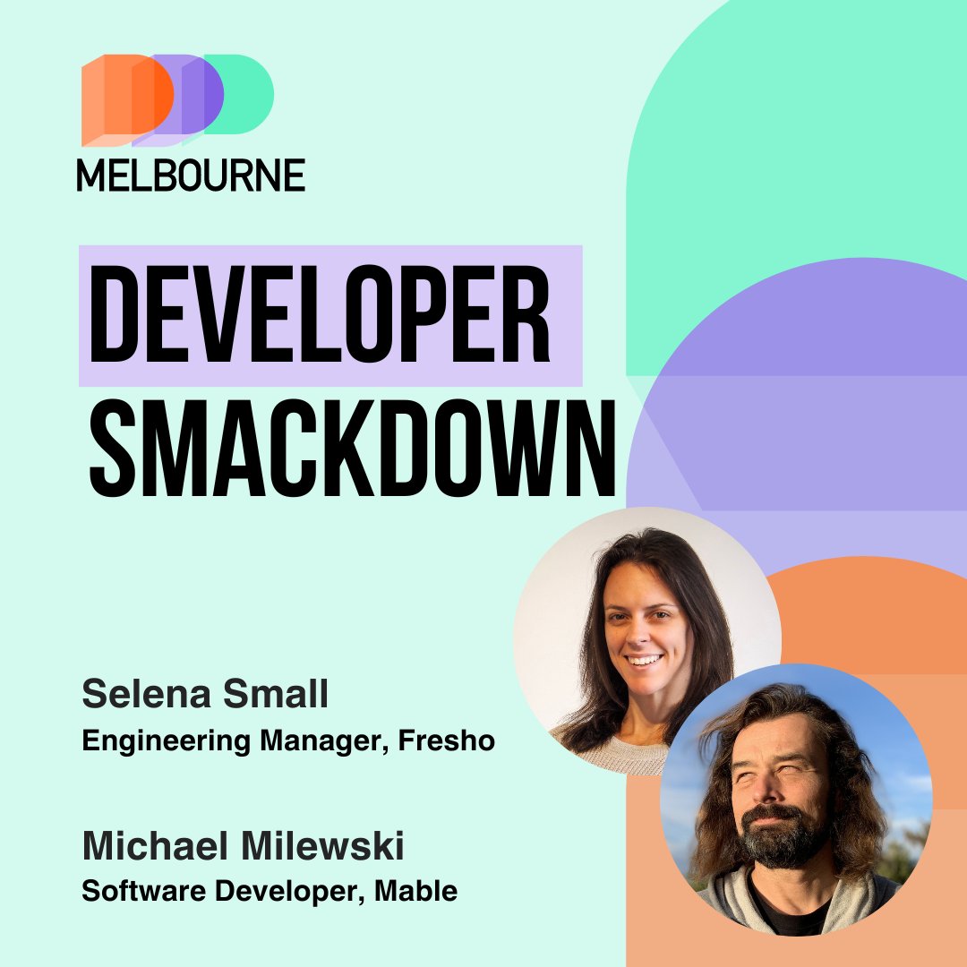 DDD Melbourne (@dddmelb) on Twitter photo 🥊Get ready for a developer showdown! <a href="/selenasmall88/">Selena Small @DDDmelb 🇦🇺</a> and <a href="/saramic/">Michael Milewski</a> are set to deliver a debate on the hottest topics in tech. Be ready for a roller coaster of a ride🎢
Get your tickets now:
dddmelbourne.com/tickets
#DDDMelb #developersmackdown #developerdebates 🥊Get ready for a developer showdown! <a href="/selenasmall88/">Selena Small @DDDmelb 🇦🇺</a> and <a href="/saramic/">Michael Milewski</a> are set to deliver a debate on the hottest topics in tech. Be ready for a roller coaster of a ride🎢
Get your tickets now:
dddmelbourne.com/tickets
#DDDMelb #developersmackdown #developerdebates