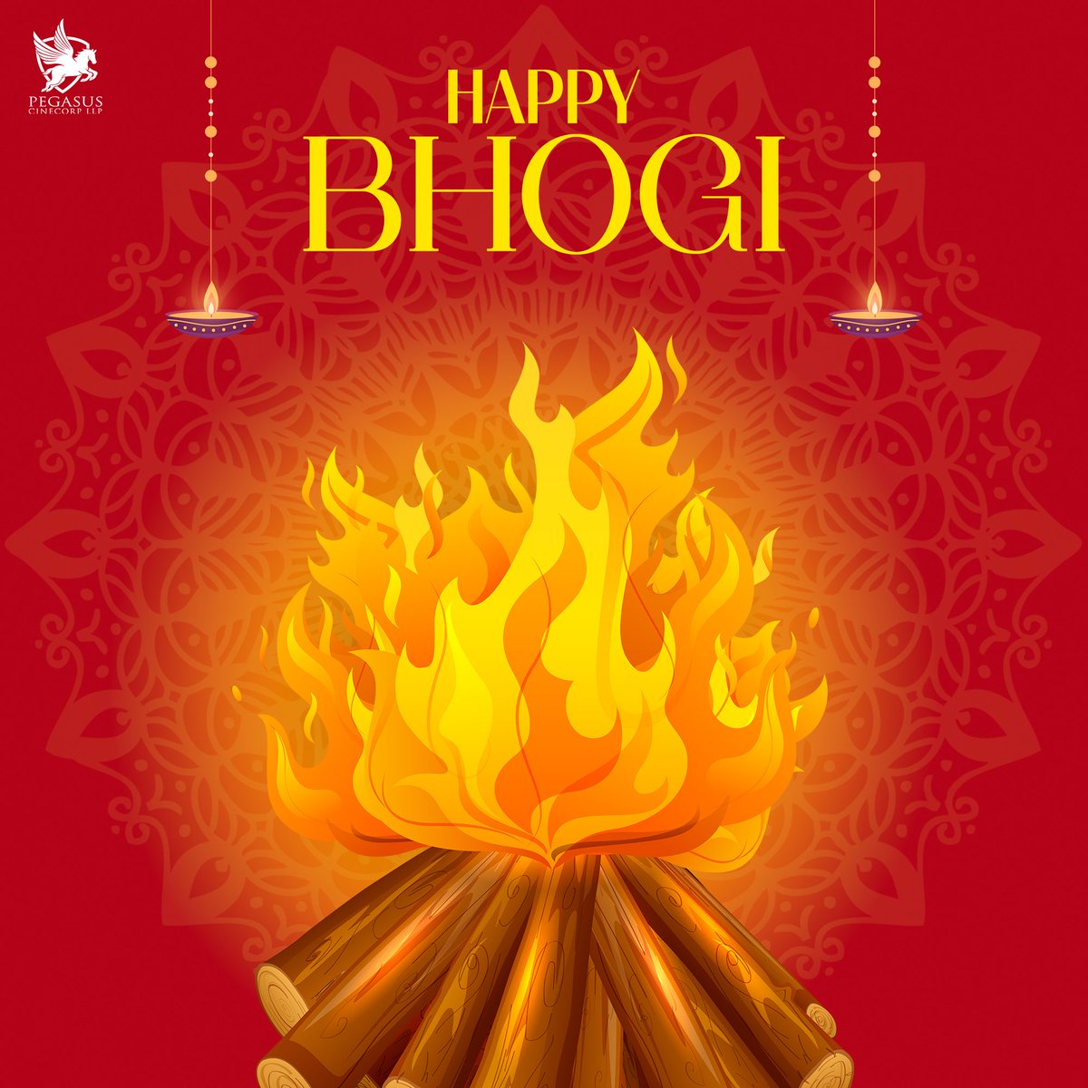 Burn the evil and invite everything happy and positive!✨

Team Pegasus wishes you and your family a Happy Bhogi!🔥

#HappyBhogi