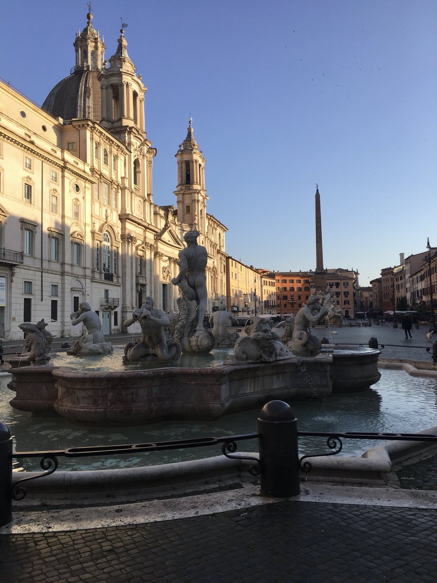 Buongiorno ✨☕️✨

#PiazzaNavona 
#Roma 🤍