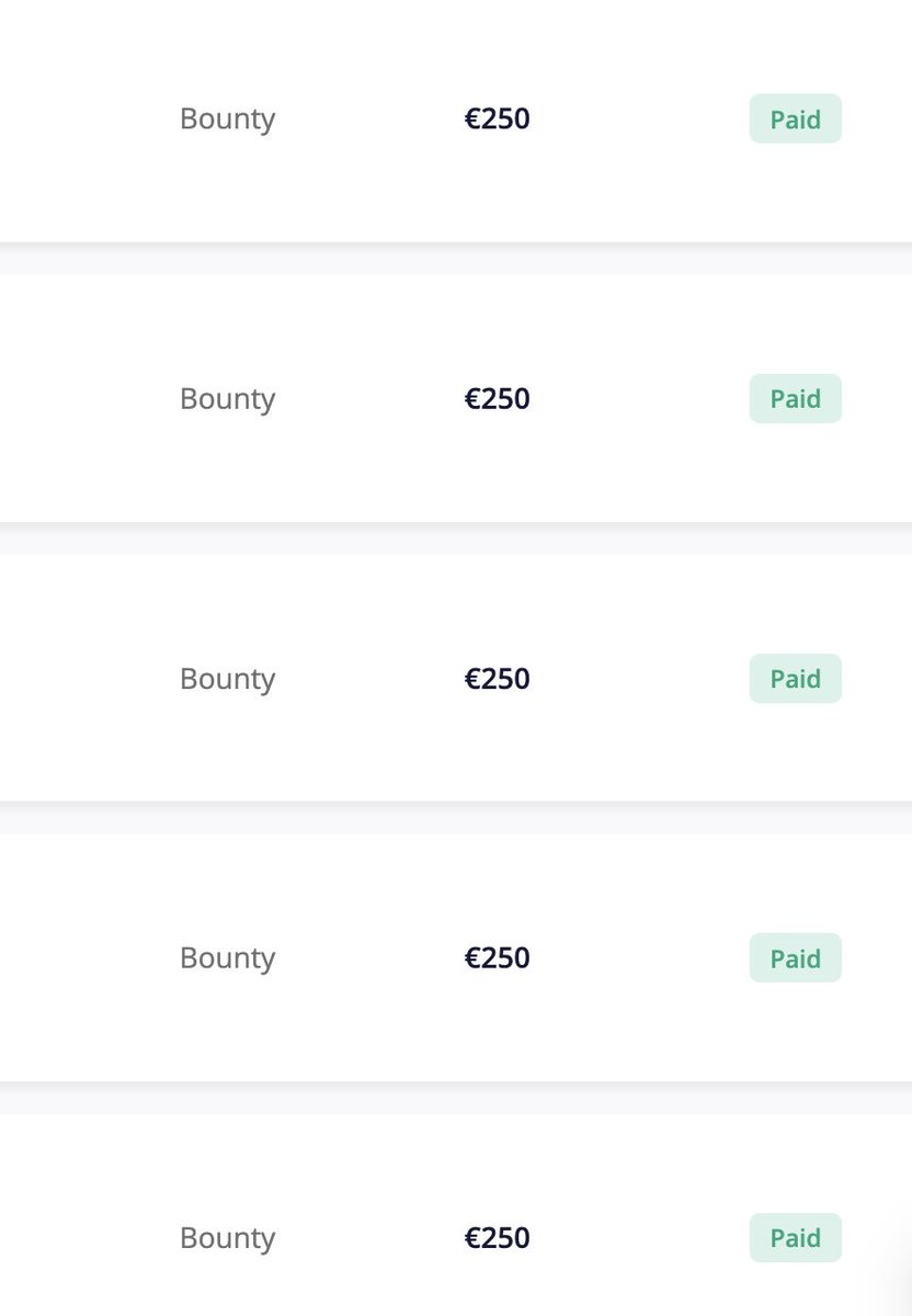 dewcode91's tweet image. Few bounties from december 2023.. @intigriti #BugBounty