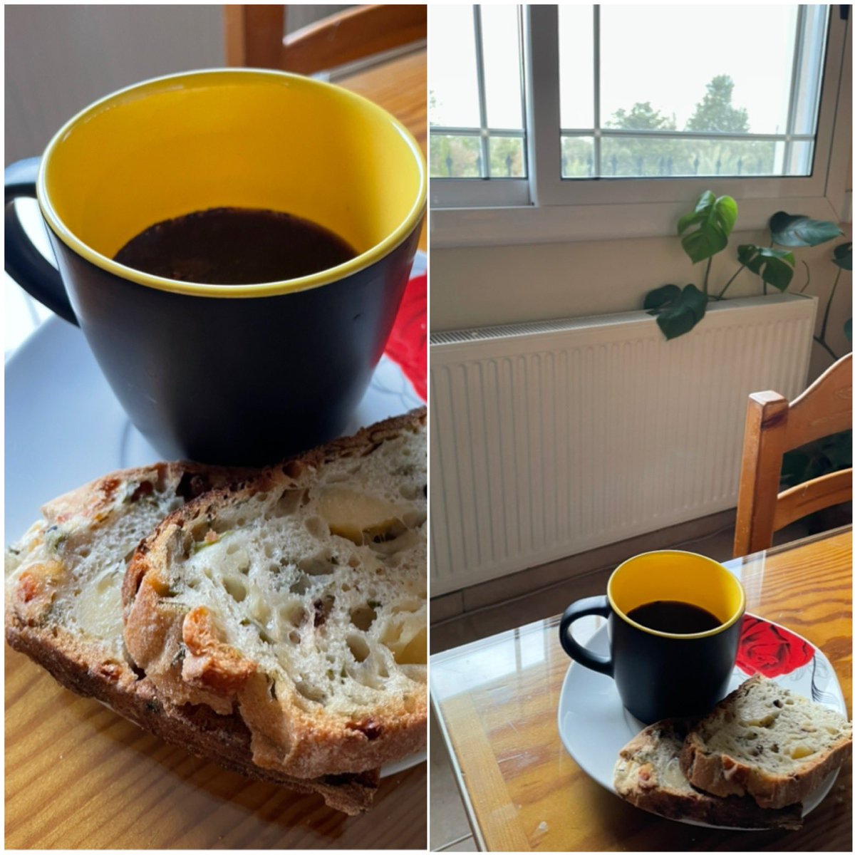 TulinBerova's tweet photo. #Pazar günü kahvaltı, sessizlik ve soğuk hava…🤍 #Zeytinli #Hellimli ekmek 🙏 #kahvesiz olmaz! https://t.co/0zU9b0xVDV