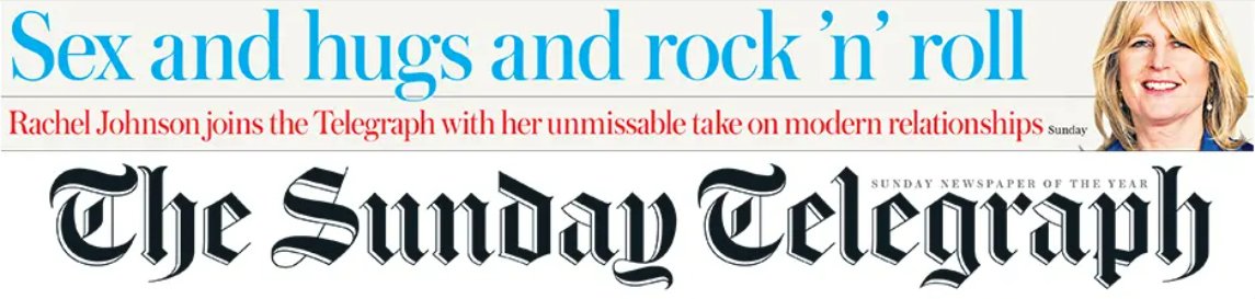 If you're prepared to entertain @RachelSJohnson's 'take' on relationships; or heed the 'wisdom' she deems to impart, may I remind you of her brother's charge sheet? A litany of self-absorbed fecundity. 
And lets not forget about @StanleyPJohnson either.
#JunkDNA
#CharlotteOwen