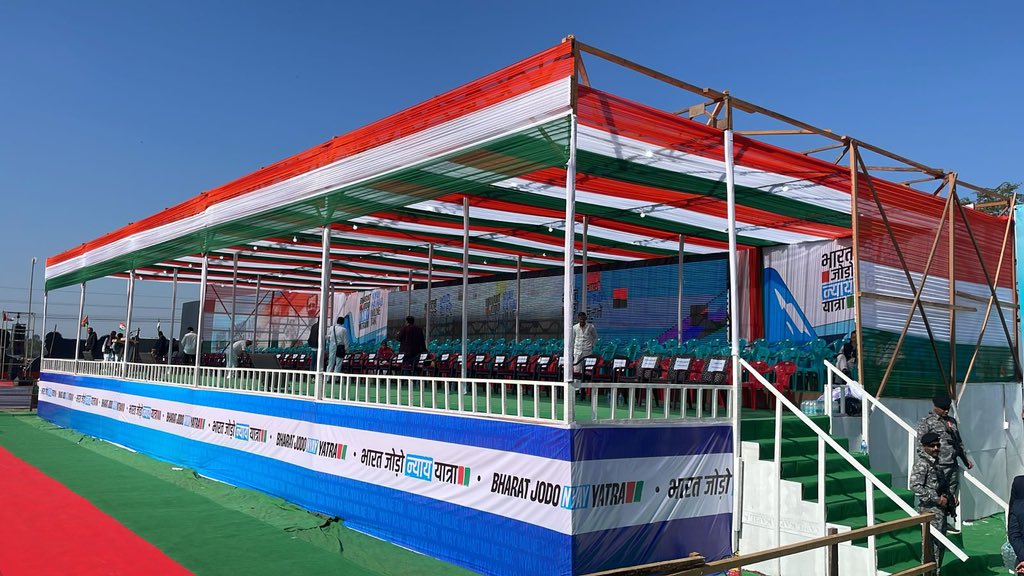 INCIndia's tweet photo. Countdown begins... ⏱️
#BharatJodoNyayYatra 🇮🇳 https://t.co/wc70Do2YlA