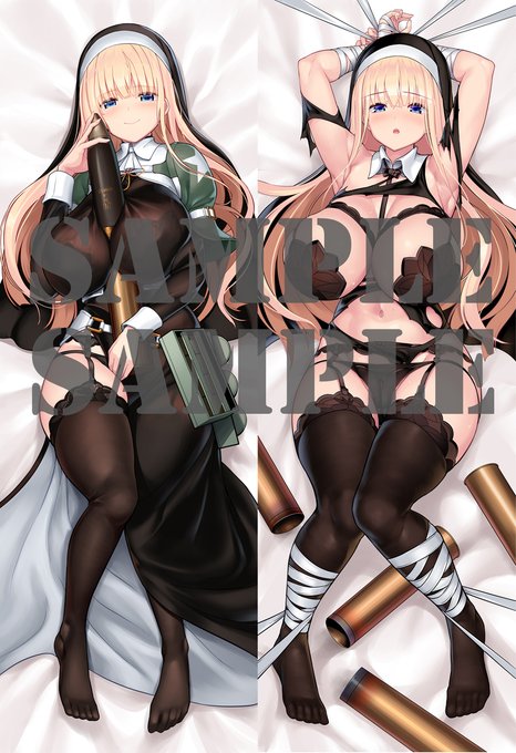 MC☆あくしずVol.63より『M7B1 105mm自走榴弾砲プリースト』さんの抱き枕カバーイラストを描かせていただきました! 受注生産ということで、今月末の1月31日まで下記のBOOTHにて受付中となっております。 どうぞよろしくお願いします～!  https://booth.pm/ja/items/5319215