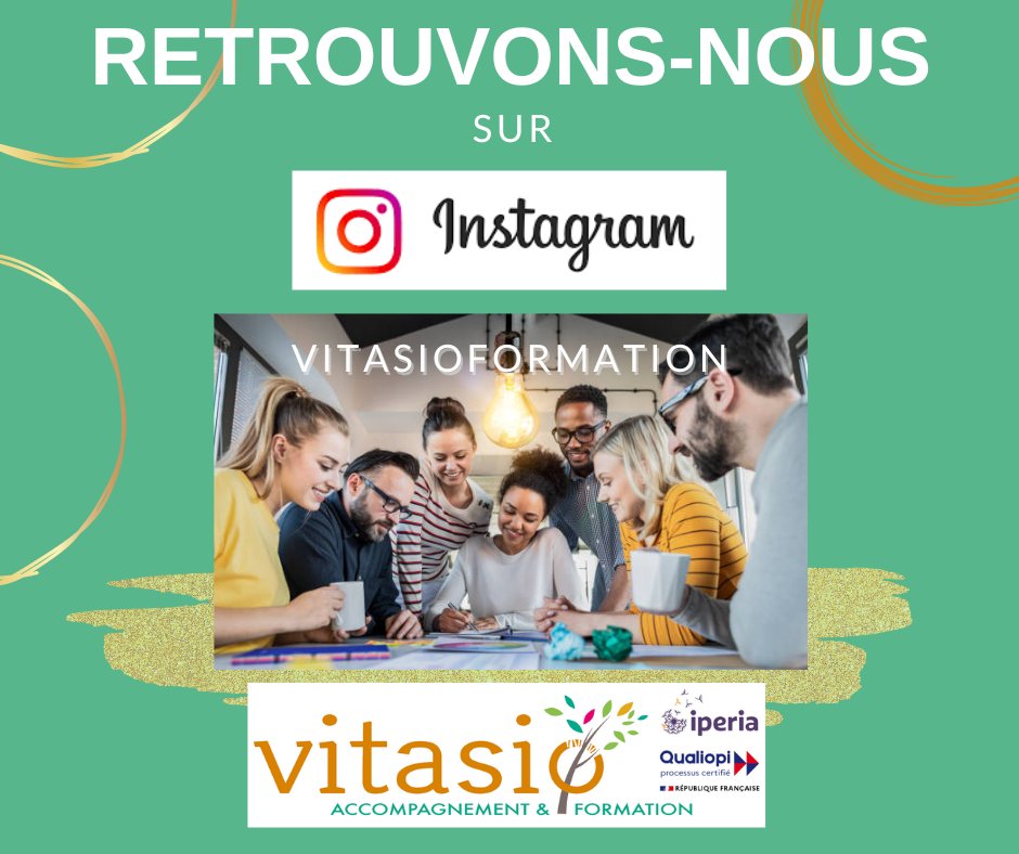 VitasioFormatio's tweet photo. Afin de rester au plus proche de notre actualité, nous vous proposons de retrouver Vitasio - Accompagnement et formation :

👉 sur Instagram : https://t.co/Pl2onzEN4e

Nous sommes également disponibles sur LinkedIn :

https://t.co/lDtaAF4WKM

Au plaisir d'interagir ensemble 🙂 https://t.co/2wlc22GqSe