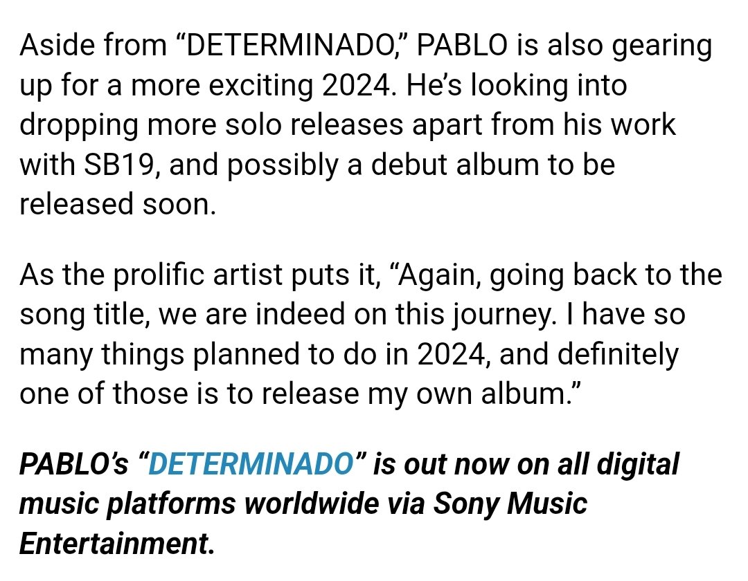 "PABLO ALBUM THIS 2024" 

aaaaaaaksksks super excited for this!!! you are always worth the wait pau 😭✨

<a href="/SB19Official/">SB19 Official</a> #SB19
#SB19_PABLO <a href="/imszmc/">PABLO</a>