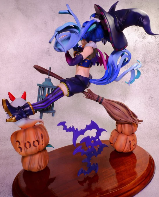 ワンダーフェスティバルでツインターボハロウィンバージョンを販売致しますガレージキット30センチ超えの大ボリュームになります!#ウマ娘#フィギュア#WF2024#ワンフェス#2/11 