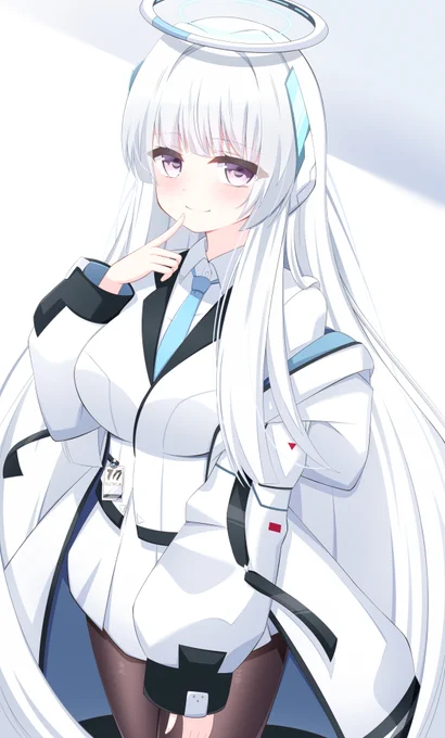 #ブルアカ笑顔で見つめてくるノア 