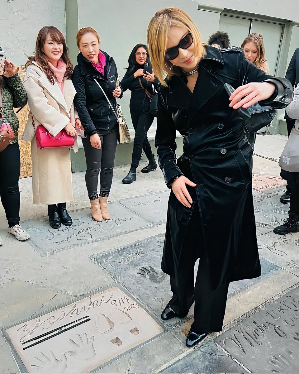 It was an amazing and wonderful day for both Yoshiki and us, his fans in different countries🌹 A unique event that only happens to the most talented and famous people in the world. And this time the best of the best was rightfully #Yoshiki ❤
#TCLChineseTheatre