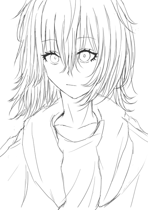 描いてるよ～ 