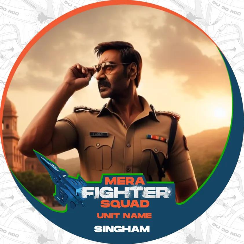 ItsKiranMakwana's tweet photo. My Fighter Singham 🔥🔥🔥

Love you Boss @ajydevgn sir. ♥️
Can't wait #SinghamAgain

Waiting #Fighter @iHrithik

#BeAFighter @FighterTheMovie https://t.co/4NfMlO9Y7w