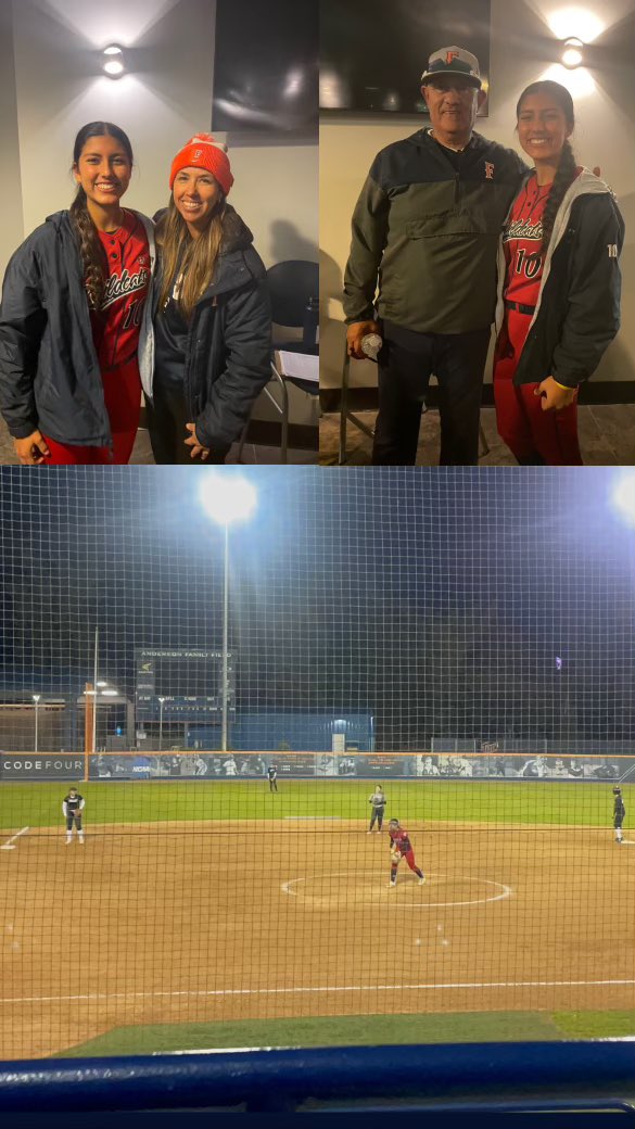 Audrey Lopetegui (@audreylopetegui) on Twitter photo Thank you so much <a href="/Fullerton_SB/">Titans Softball</a> for having me at camp today. I had so much fun learning and touring the campus.
💙🧡 #TusksUp
<a href="/GinaOaks13/">Gina Oaks Garcia</a> <a href="/WildcatsWeil/">Wildcats_Weil</a> <a href="/WildcatFPClub/">Wildcat Fastpitch Club</a> <a href="/EFP_Solutions/">Elevated Fastpitch Solutions</a> <a href="/IHartFastpitch/">I❤️Fastpitch</a> <a href="/CoastRecruits/">Coast 2 Coast Recruits</a> Thank you so much <a href="/Fullerton_SB/">Titans Softball</a> for having me at camp today. I had so much fun learning and touring the campus.
💙🧡 #TusksUp
<a href="/GinaOaks13/">Gina Oaks Garcia</a> <a href="/WildcatsWeil/">Wildcats_Weil</a> <a href="/WildcatFPClub/">Wildcat Fastpitch Club</a> <a href="/EFP_Solutions/">Elevated Fastpitch Solutions</a> <a href="/IHartFastpitch/">I❤️Fastpitch</a> <a href="/CoastRecruits/">Coast 2 Coast Recruits</a>