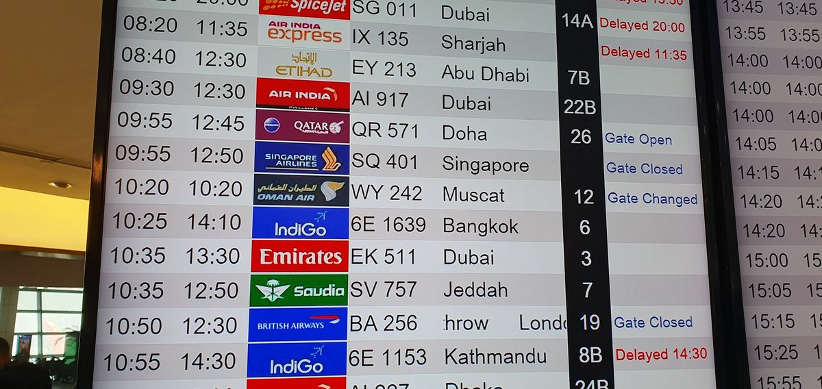 jontygoyal's tweet photo. @SingaporeAir SQ401 DEL-SIN has been delayed, last rescheduled time  provided was 12.50pm IST. Its 13.05pm IST with flight status displayed "Gate Closed" though the flight is not even ready. Staff at Delhi Airport already sounds clueless. Can some1 responsible be available 4 help https://t.co/z20jxyZniX