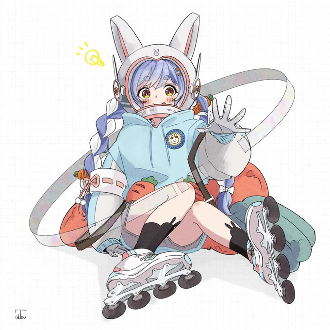 遅くなったけどぺこちゃんお誕生日おめでとでした〜 #兎田ぺこら誕生祭2024 #ぺこらーと